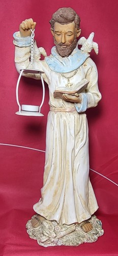 Large resin saint francis - large,