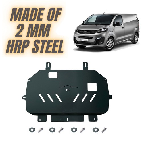 Steel under engine cover - under,