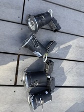 Job Lot 4 Meridian Fire Rated Chrome Downlights (FRDLED50CH) With GU10 LED Bulbs