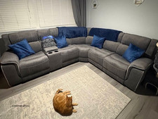 Electric Recliner Corner Sofa