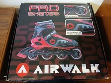 AIRWALK size 5 Pro skates red