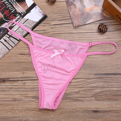 Men sissy bowknot tanga - men's,