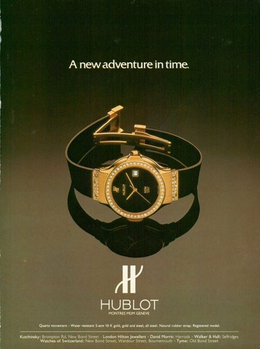 Hublot montres magazine - hublot, print