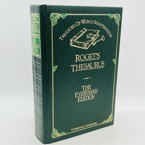 Roget thesaurus everyman - roget’s,
