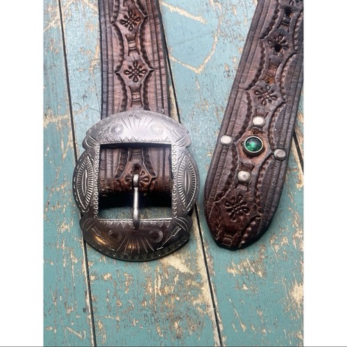 Vintage brown studded jeweled - vintage,