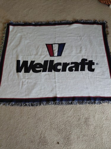 Vintage wellcraft boat blanket - vintage,