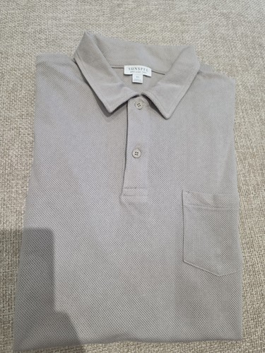 Mens authentic gray sunspel - gray,