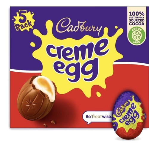 Cadbury creme egg - egg, pack