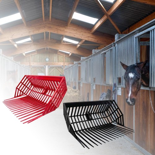 Horse manure pitchfork head - pitchfork,