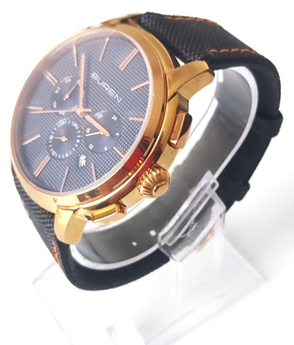 Buren quartz gents watch - buren,