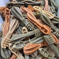 Whimzees Toothbrush Small Natural Dog Dental Treat Chew - 112 Bulk Bag Pack