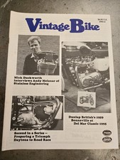 Vintage Bike Magazine Triumph