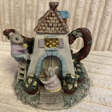 Enchanting Mouse House Teapot