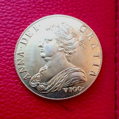 1703 queen anne gold five - anne:,