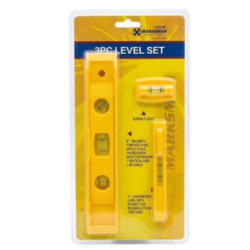 3pc magnetic mini spirit - 3pc, level