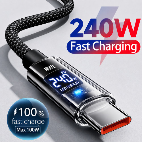 240w usb type - fast, charging