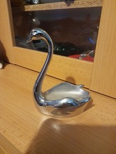 Silver Metal Swan From Next