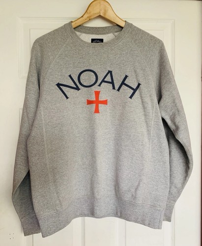 Noah logo cross - noah, crewneck