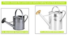 Galvanised Metal Watering Can