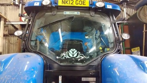 Rear window swirl new holland - new,