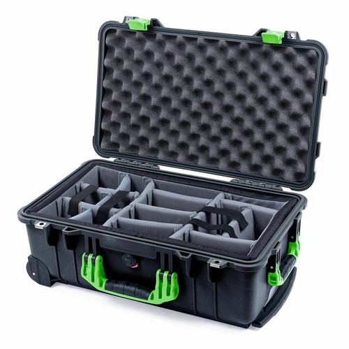 Black lime green - black,