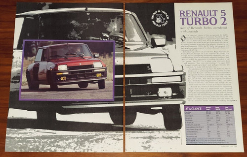 Renault turbo magazine - 5,