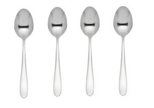 4 Pack Stainless Silver Steel