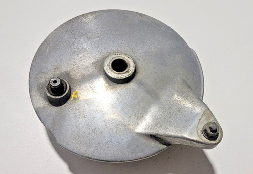 Rear brake drum panel - rear, plate