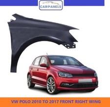VOLKSWAGEN POLO 6R FRONT WING 2009 - 2017 FENDER RH RIGHT O/S DRIVERS SIDE NEW