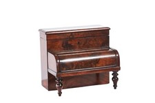 Victorian Burr walnut desk