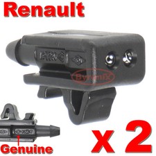 RENAULT MEGANE LAGUNA SCENIC FRONT WINDSCREEN WASHER JETS NOZZLE WATER JET