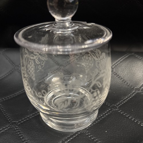 Vintage etched jelly - etched,