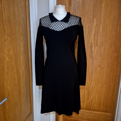Morgan toi black knit dress - morgan,