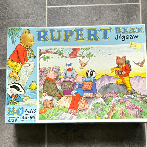 Rupert bear piece - rupert,