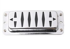 CHROME MINI HUMBUCKER GUITAR