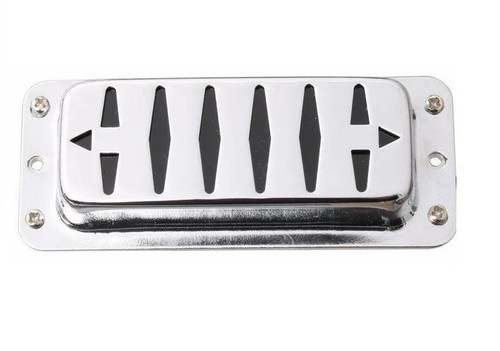 Chrome mini humbucker - chrome, guitar