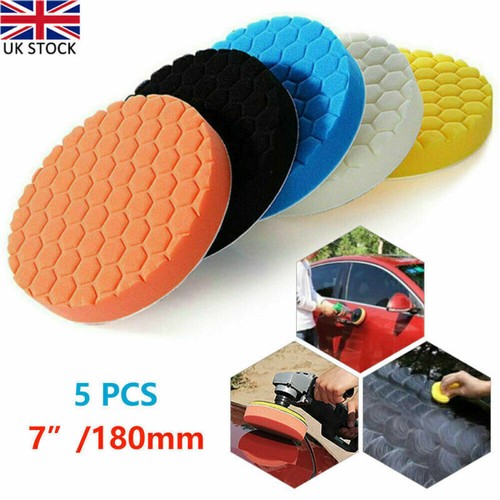 5pcs 180mm car polisher - 7",