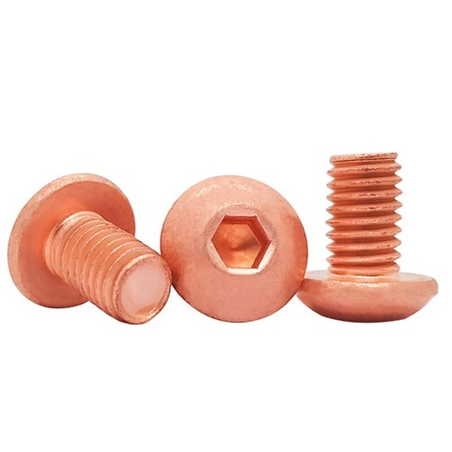 Pure copper hex - socket, bolts