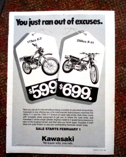 1977 kawasaki 175 250 - 1977,