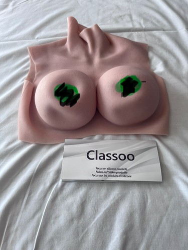 Silicone breast plate for - silicone,