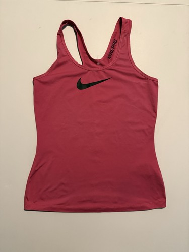 Nike pro pink tank - pro, top