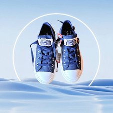 Converse CTAS OX 'Washed Out Denim' Trainers Kids UK Size 13 Salesman SampleBNWT