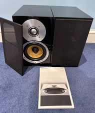 Bowers & Wilkins B&W CM1 Bookshelf Speakers - Black Gloss