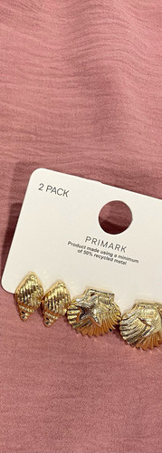Pack gold tone shell - 2,
