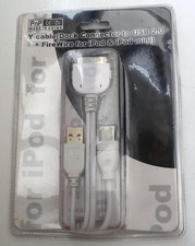 Y Cable Dock Connector To USB