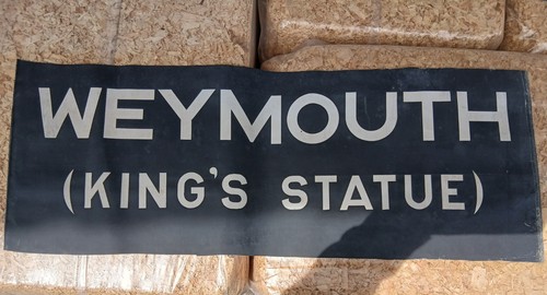Weymouth bus destination - weymouth,