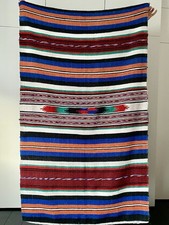 Vintage Kilim Handwoven Flat weave Rug Throw Runner