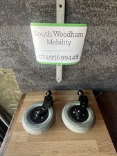 Lloyds Pharmacy Electric Wheelchair Front Wheel And Castor X2 200x50 Pneumatic