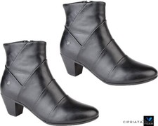 Ladies Soft Leather Ankle