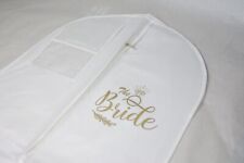 Wedcova Personalised Dress Suit Bags Printed Dress Suit Covers Garment Bag